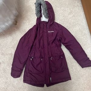 Girls Columbia Jacket size 7/8